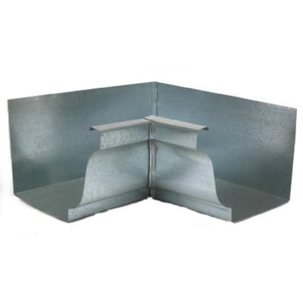 Amerimax Home Products Amerimax Home Products 15201 Gutter Inside Mitre; Mill Finish Galvanized Steel - 4 in 214866 - main